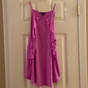 Express Ruffle Flowy tank light Stretch gently worn excellent condition